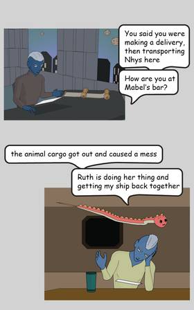 Read Cosmic Tavern  8 Page 2 in English