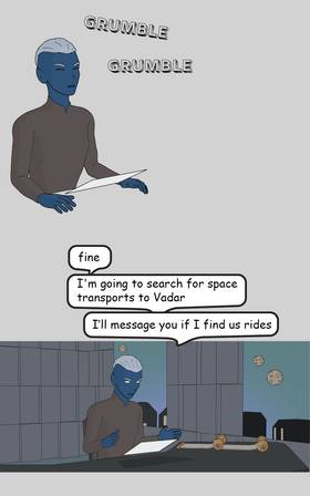Read Cosmic Tavern  8 Page 4 in English