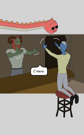 Read Cosmic Tavern  8 Page 8 in English
