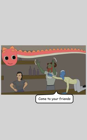 Read Cosmic Tavern  8 Page 9 in English