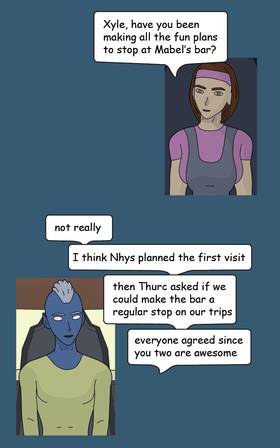 Read Cosmic Tavern  15 Page 1 in English