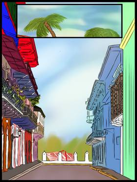 Read Olly, Emma and Fred  1 Page 1 in Spanish