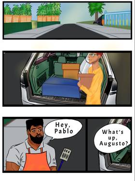 Read Olly, Emma and Fred  1 Page 5 in English