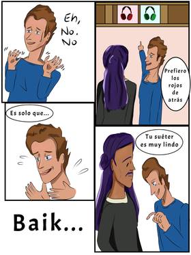 Read Olly, Emma and Fred  2 Page 10 in Spanish
