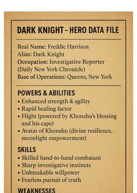 Read Dark Knight  1 Page 3 in English