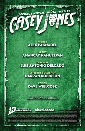 Read Teenage Mutant Ninja Turtles: Casey Jones  3 Page 2 in English