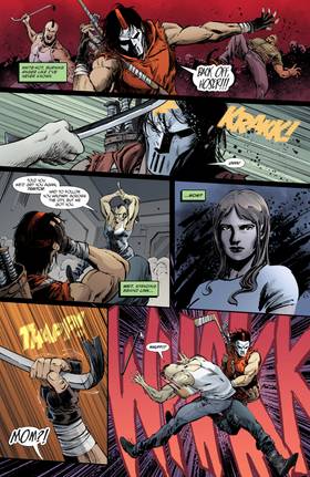 Read Teenage Mutant Ninja Turtles: Casey Jones  5 Page 4 in English