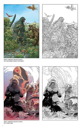 Read Godzilla: The Monster Comic Art Collection  1 Page 6 in English