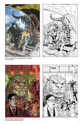 Read Godzilla: The Monster Comic Art Collection  1 Page 7 in English
