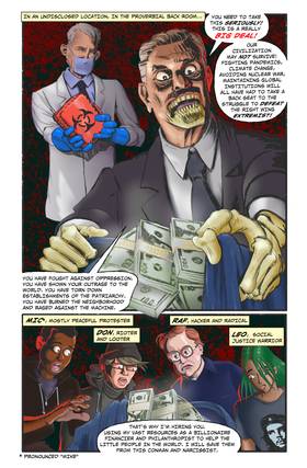 Read Novel Parody Comics Presents:  1 Page 3 in English