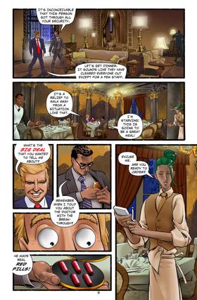 Read Novel Parody Comics Presents:  1 Page 8 in English