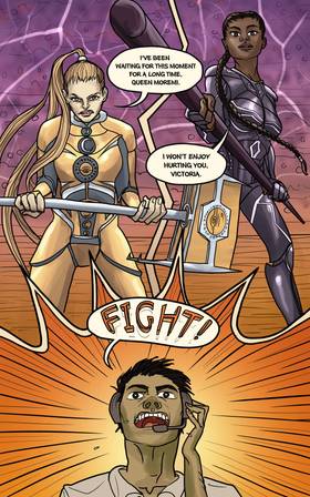 Read Amazons  1 Page 3 in English