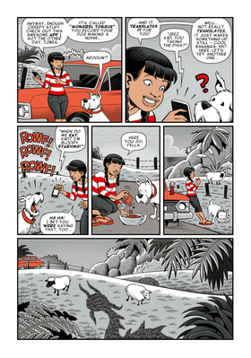 Read Meanwhile...  7 Page 6 in English