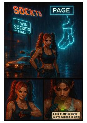 Read Sock To The Future  1 Page 3 in English