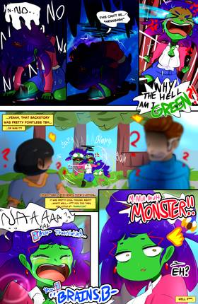 Read No Freaking Way!! Whaddya Mean I'm The Last Zombie On Earth?!  3 Page 1 in English