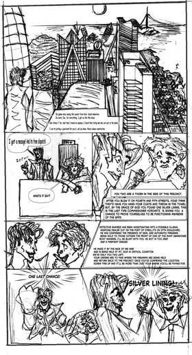 Read SILVER LINING Deus Ex - The Unofficial comic  1 Page 1 in English