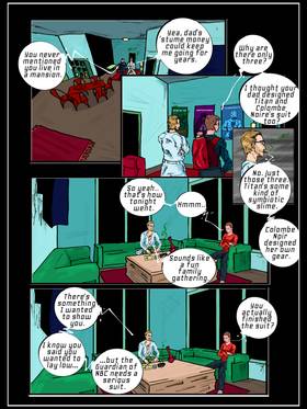 Read Aether-Spine Comic Universe   3 Page 7 in English
