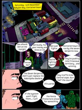Read Aether-Spine Comic Universe   3 Page 9 in English