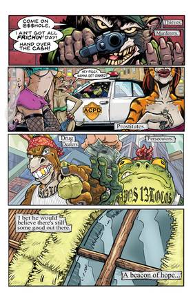 Read Atross City: Chapter 1  1 Page 4 in English
