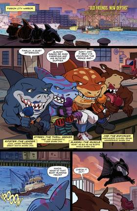 Read Street Sharks  1 Page 3 in English