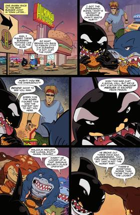 Read Street Sharks  1 Page 6 in English