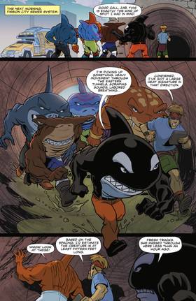 Read Street Sharks  1 Page 8 in English