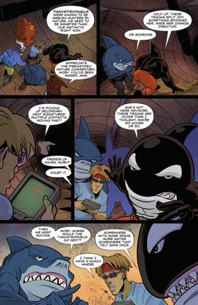 Read Street Sharks  1 Page 9 in English