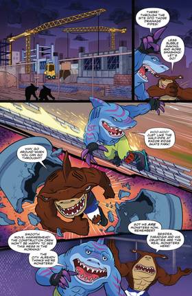 Read Street Sharks  6 Page 9 in English