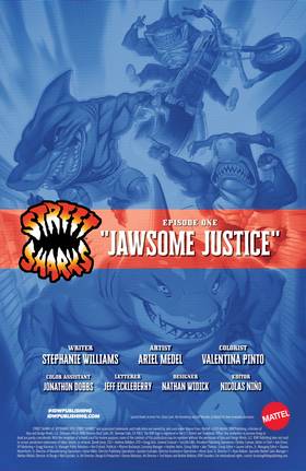 Read Street Sharks  1 Page 2 in English