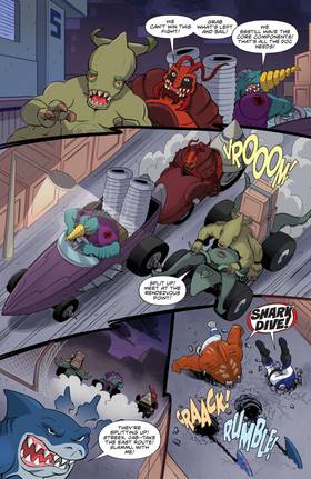 Read Street Sharks  1 Page 5 in English