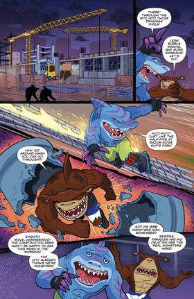 Read Street Sharks  1 Page 7 in English