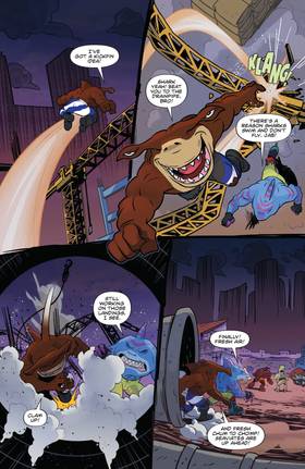 Read Street Sharks  1 Page 8 in English