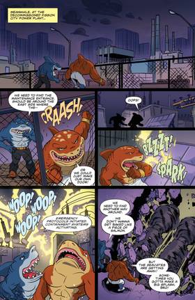 Read Street Sharks  1 Page 10 in English
