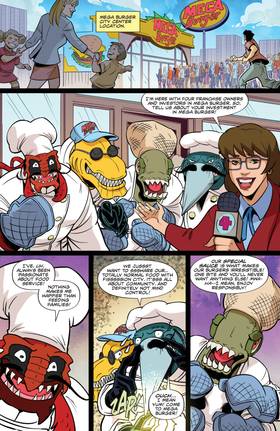 Read Street Sharks  4 Page 5 in English
