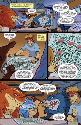 Read Street Sharks  4 Page 7 in English