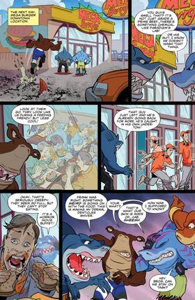 Read Street Sharks  4 Page 8 in English