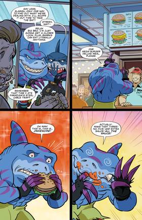 Read Street Sharks  4 Page 9 in English