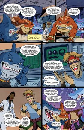 Read Street Sharks  5 Page 5 in English