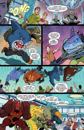 Read Street Sharks  5 Page 8 in English