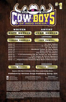 Read Wild West C.O.W.-Boys of Moo Mesa  1 Page 2 in English