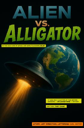 Read Alien vs. Alligator  1 Page 2 in English