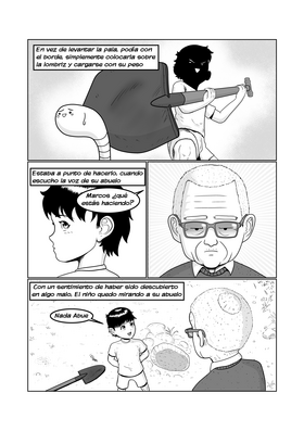 Read El Niño y la Lombriz  1 Page 6 in Spanish