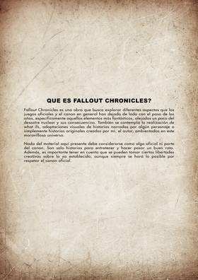 Read Fallout Chronicles 1 - Fan Comic  1 Page 3 in English