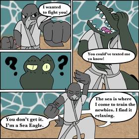 Read Crocodile Tears: Martial Arts Saga  6 Page 3 in English