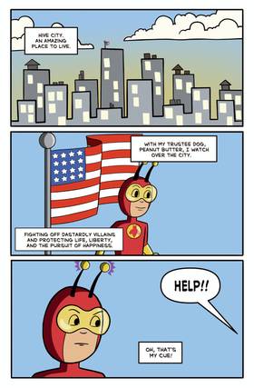 Read The Amazing Redbee  1 Page 4 in English