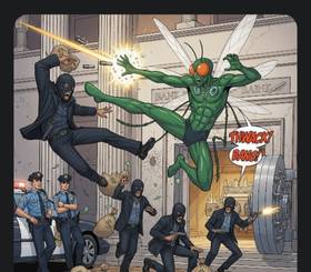 Read The origin of mosquito man a hero in disguise part 2   2 Page 4 in English