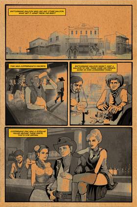 Read Copperhead Dan and The Shootout at Rattlesnake Saloon  1 Page 8 in English