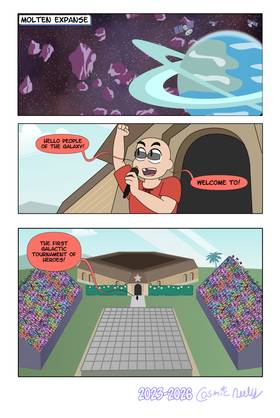 Read Book 2: Kristal Cosmic The Spacetime Rift Saga  34 Page 2 in English