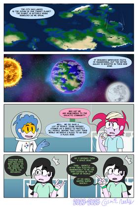 Read Book 2: Kristal Cosmic The Spacetime Rift Saga  1 Page 8 in English