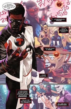 Read Mr. Terrific: Year One (2025-)  1 Page 3 in English